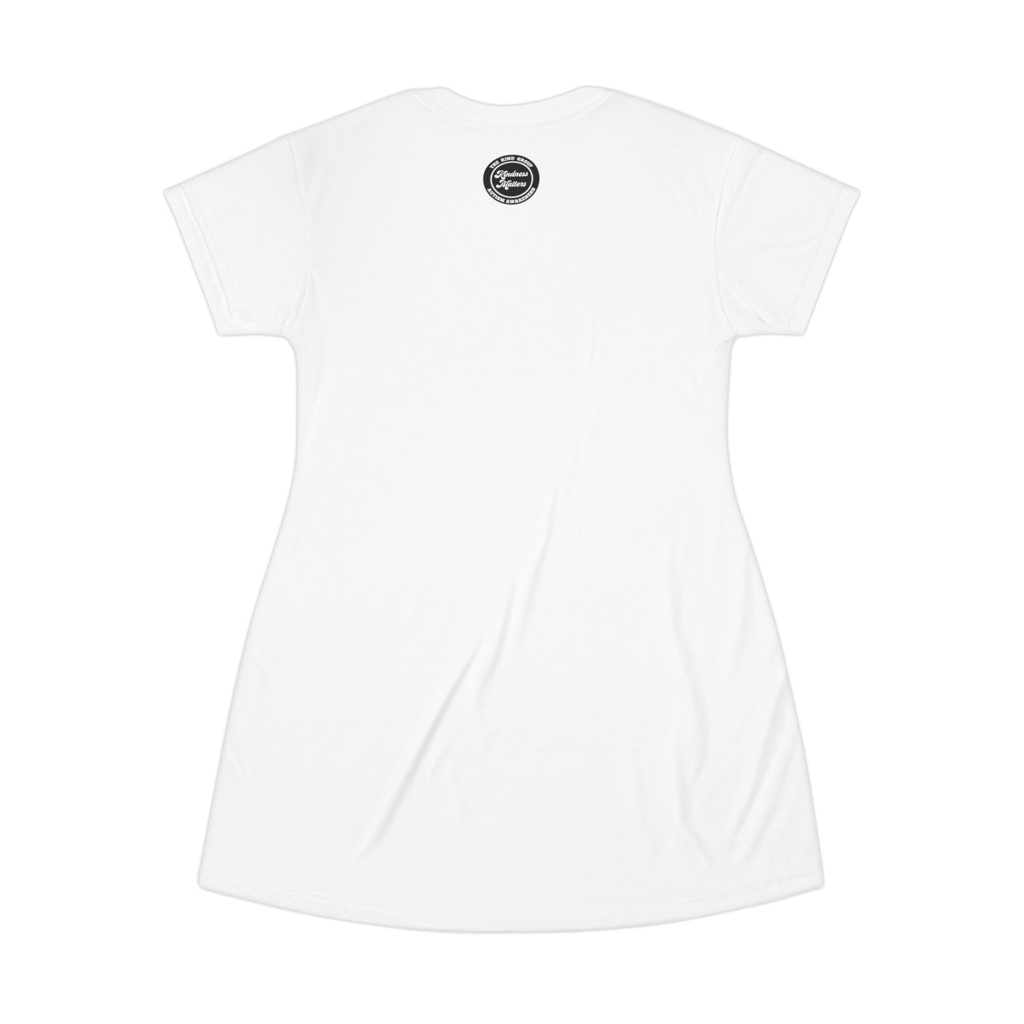 T-Shirt Dress (AOP) Momma Loves Chicken