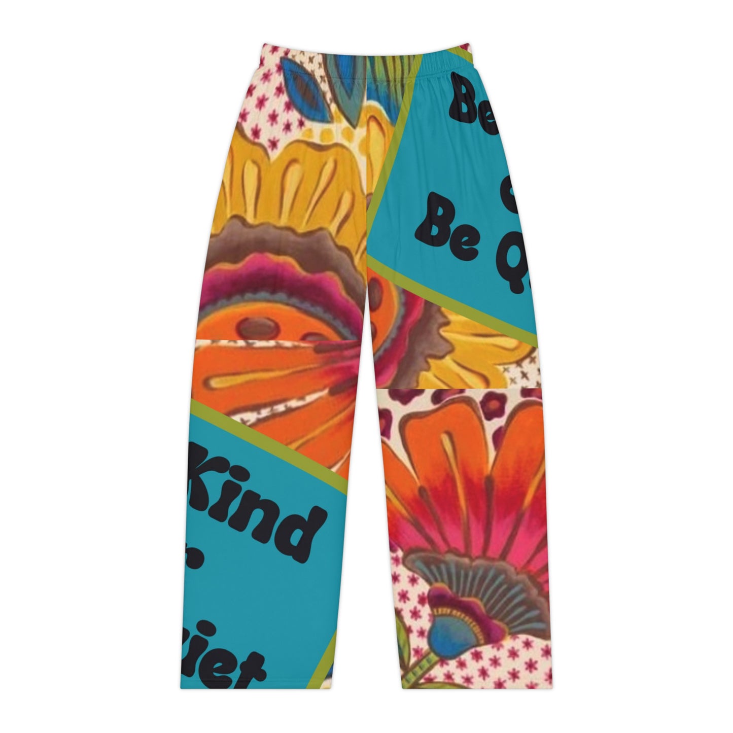 Women's Pajama Pants (AOP) Be KInd or Be Quiet