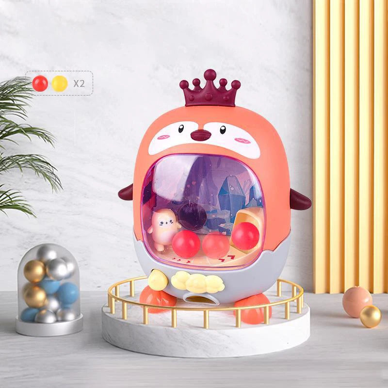 Momma Loves Chicken Finger Ball Shooting Machine Basketball Toys Cute Shape Chicken Handheld Game Kids Toy