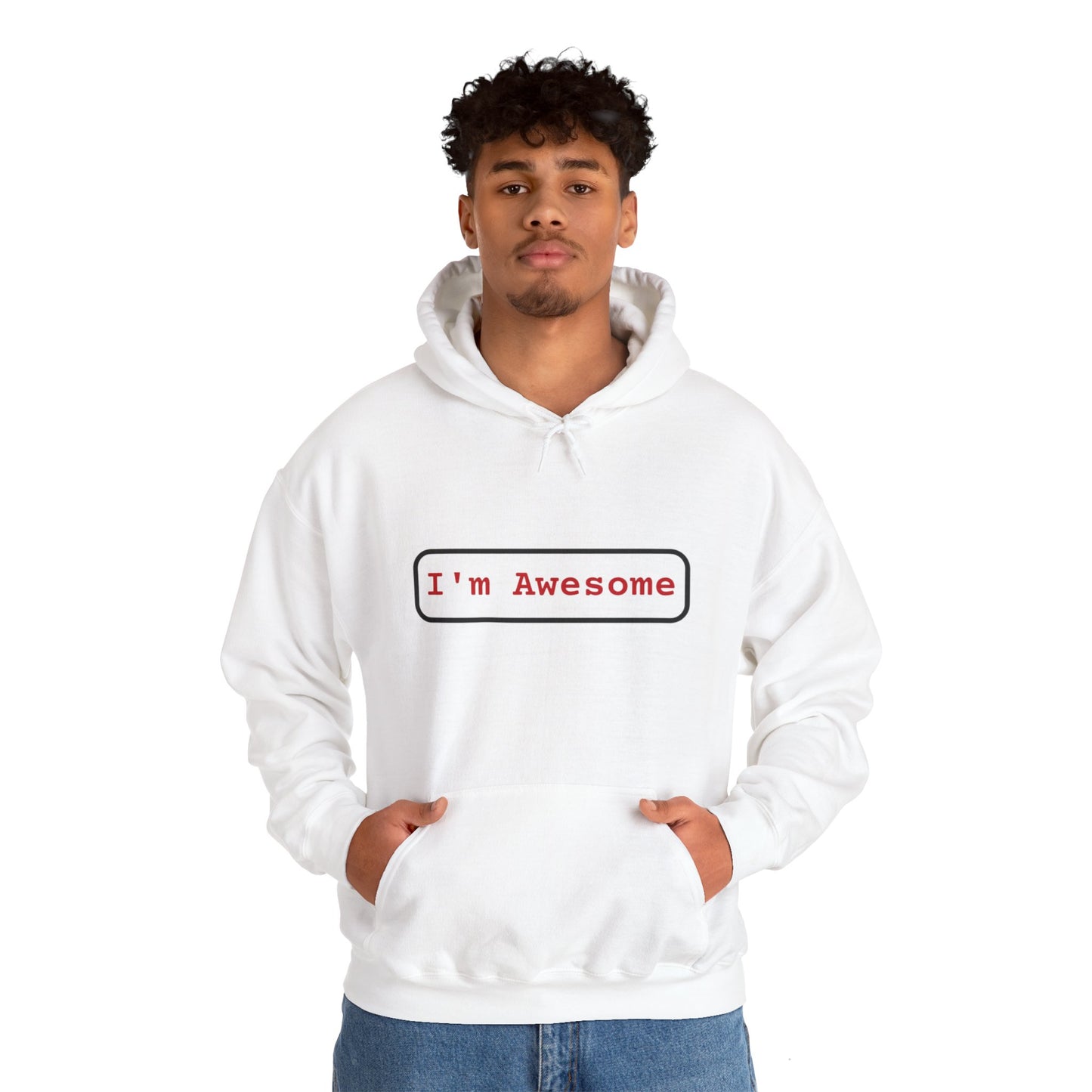 Unisex Heavy Blend™ Hooded Sweatshirt I'm Awesome