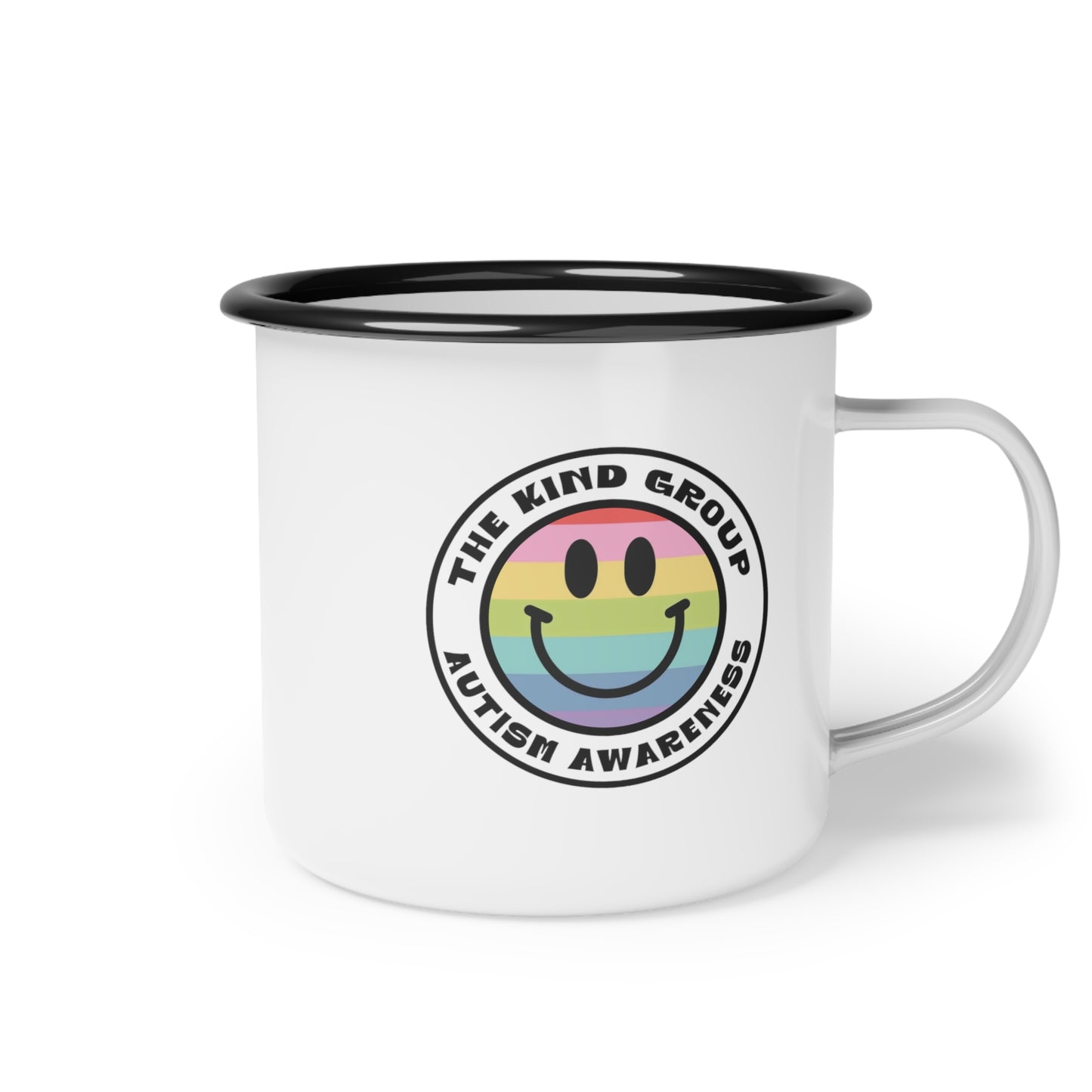 Enamel Camp Cup Positive Vibes