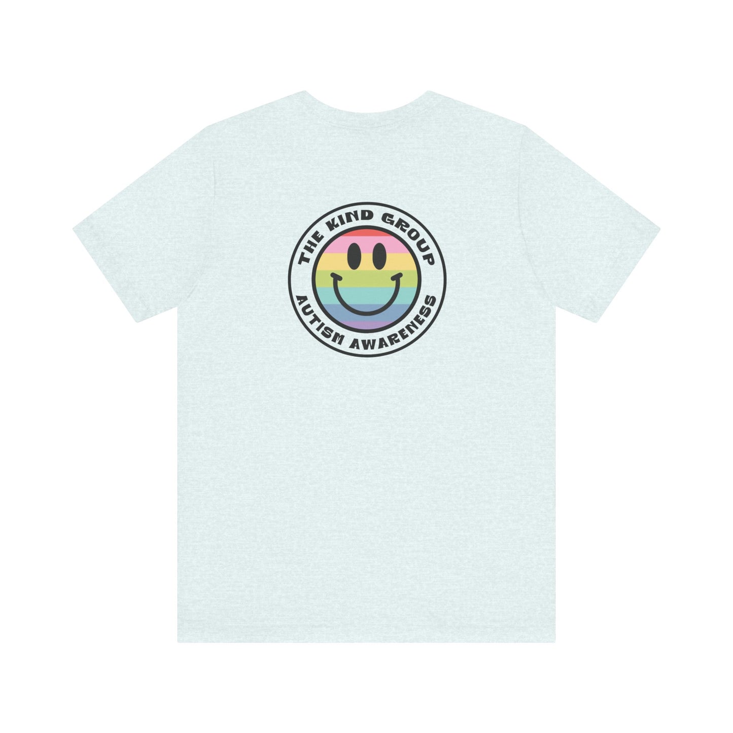 Unisex Jersey Short Sleeve Tee Be Nice/Smile Logo