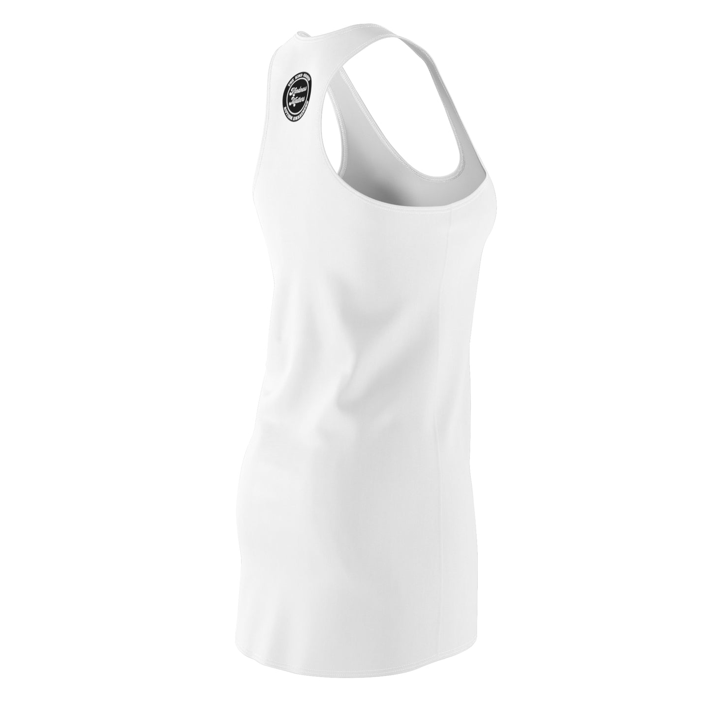 Women's Cut & Sew Racerback Dress (AOP) Be Kind or Be Quiet