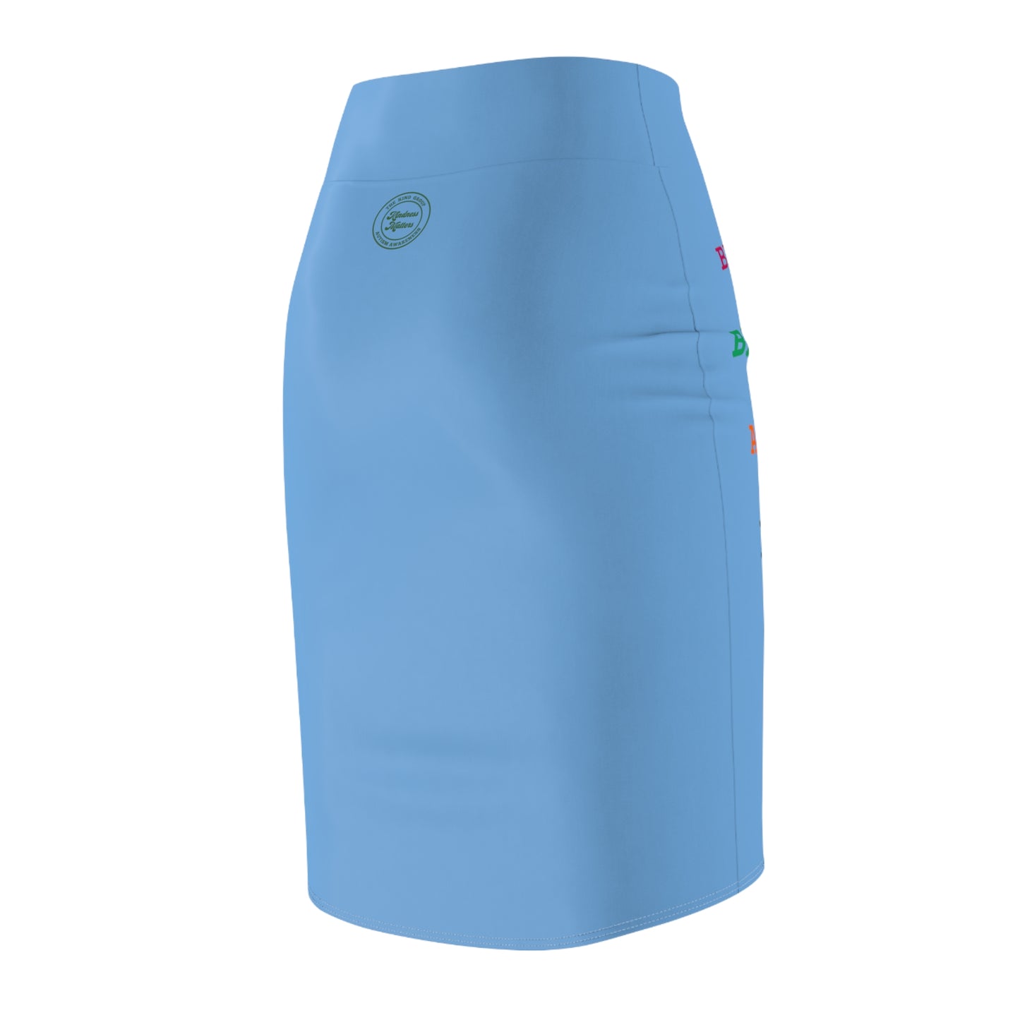 Women's Pencil Skirt (AOP) positive Vibes