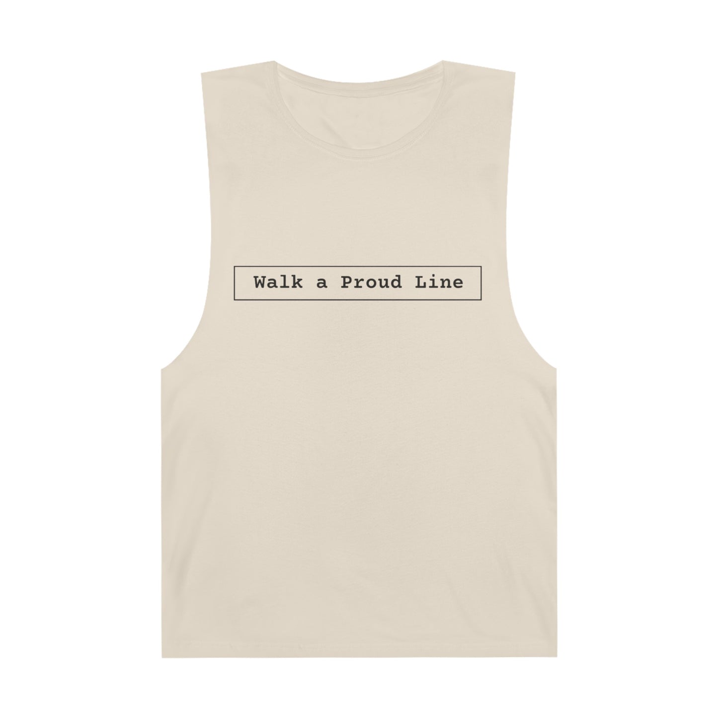 Unisex Barnard Tank Walk a proud line