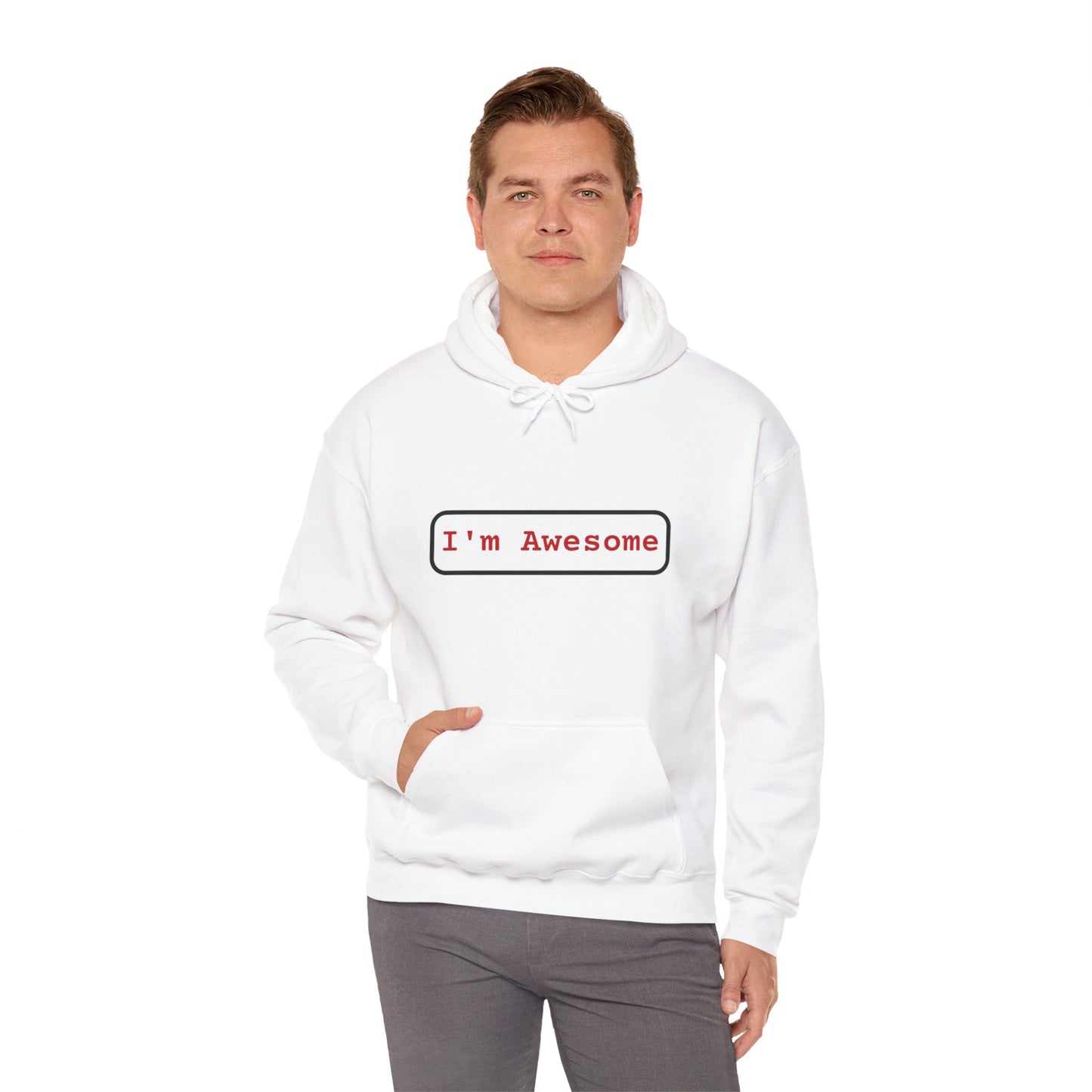 Unisex Heavy Blend™ Hooded Sweatshirt I'm Awesome