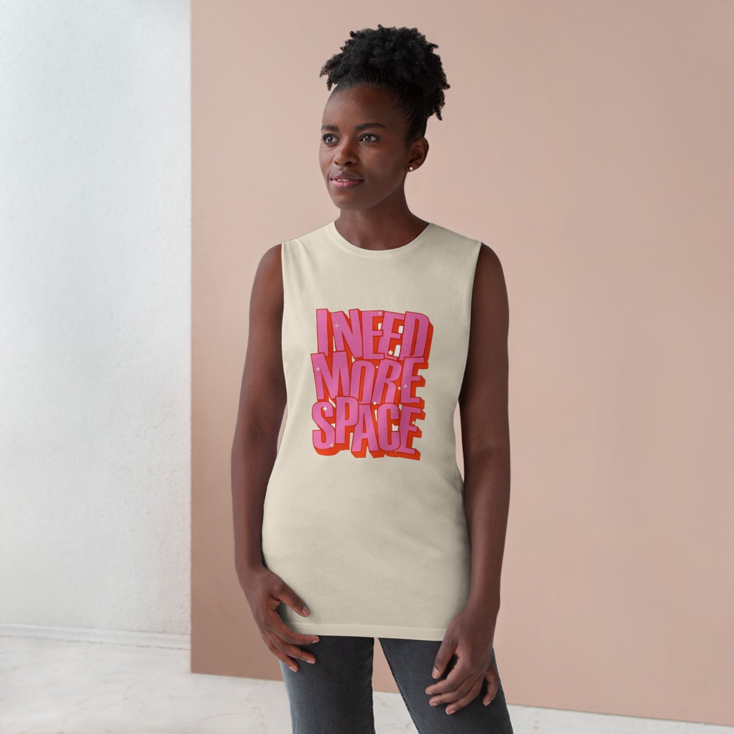 I Need More Space Unisex Barnard Tank