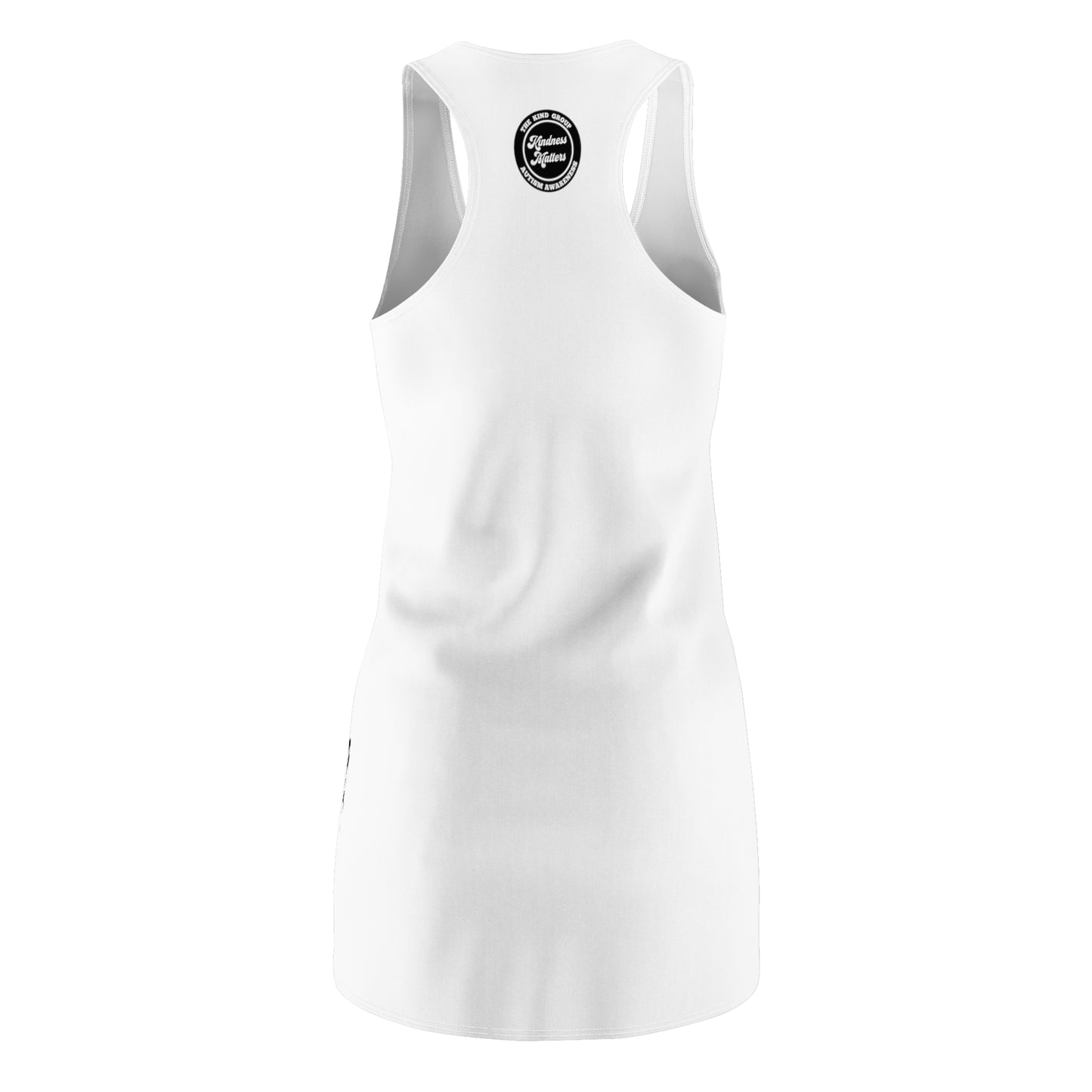 Women's Cut & Sew Racerback Dress (AOP) Be Kind or Be Quiet