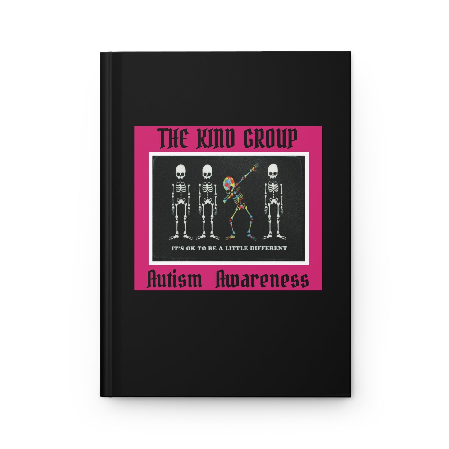 Hardcover Journal Matte Its ok to be different