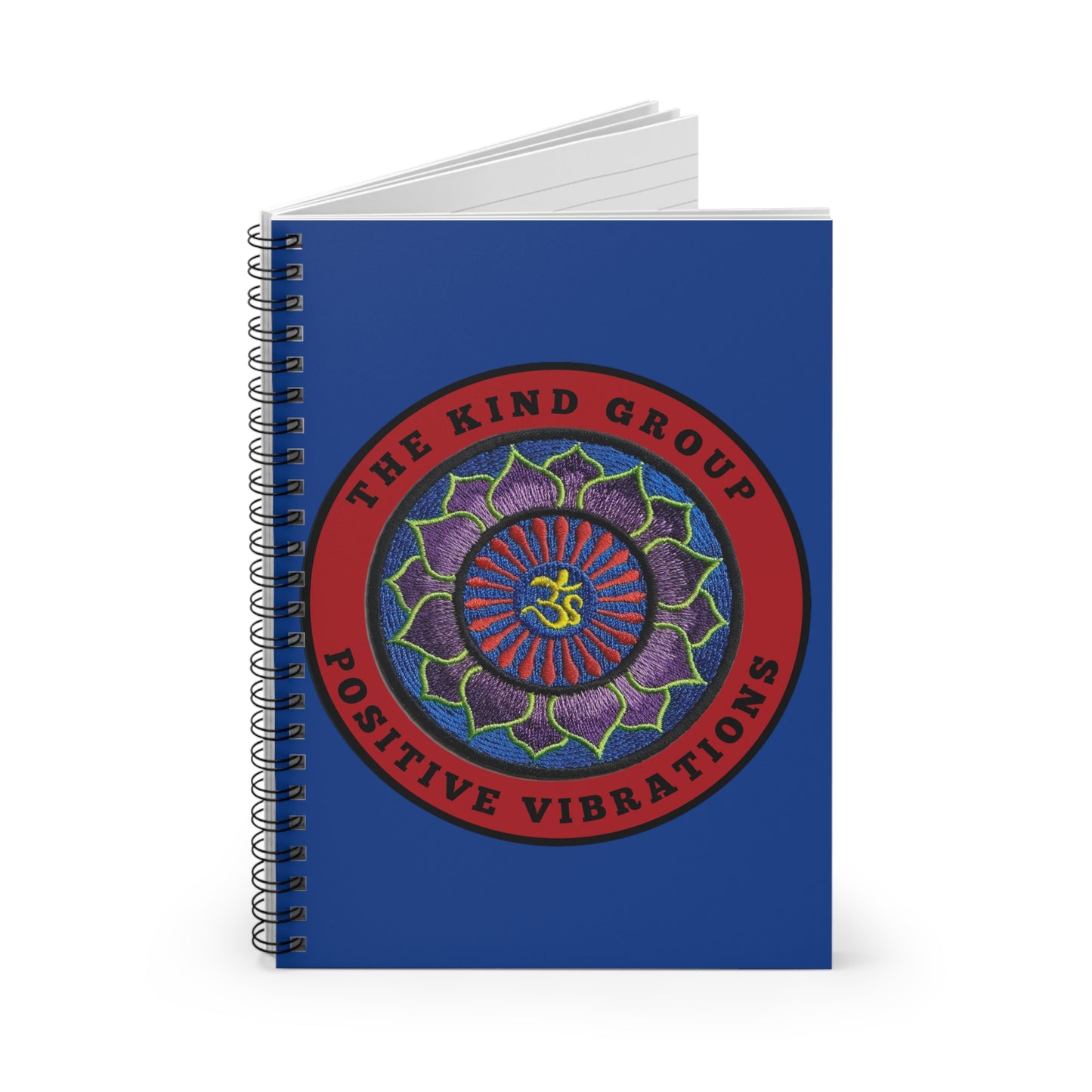 Spiral Notebook - Ruled Line Positive Vibrations