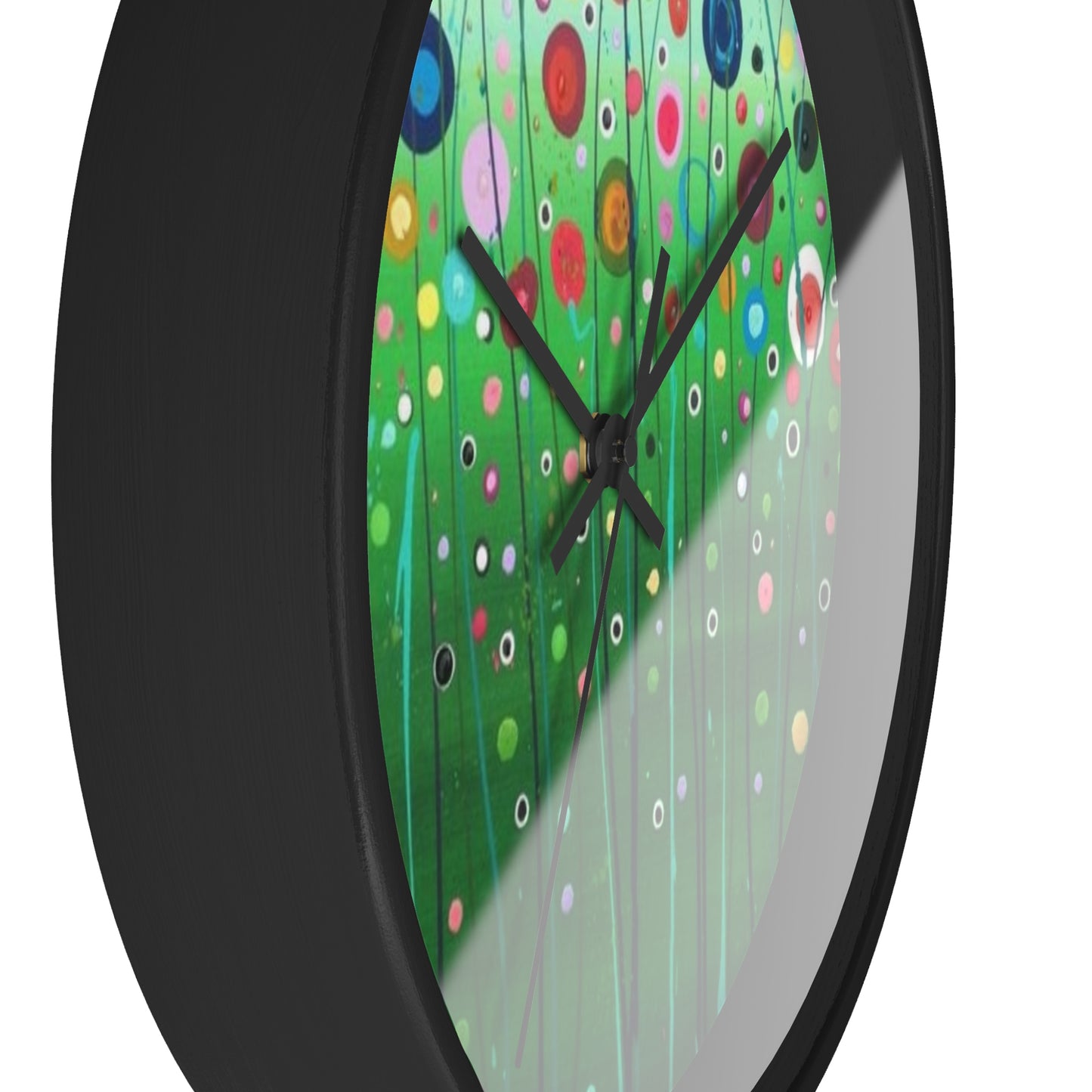 Field od Flowers Wall Clock