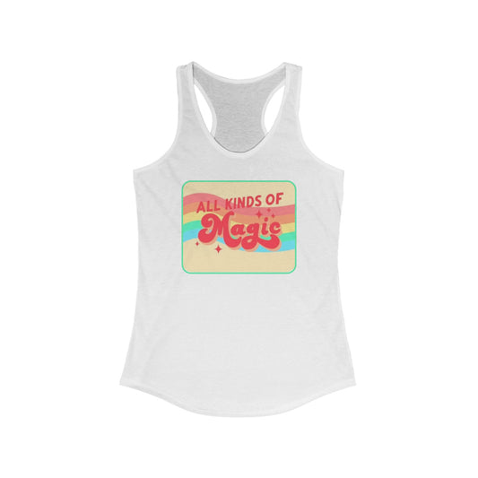 All kinds of Magic Women's Ideal Racerback Tank