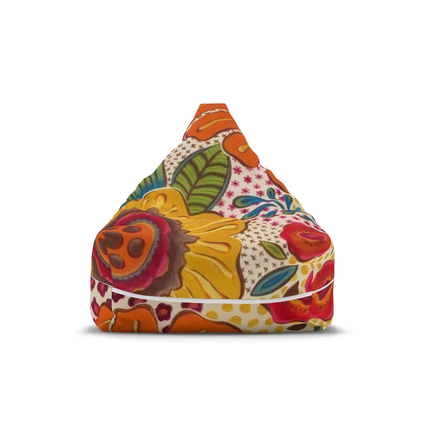 Groovy Flowers Bean Bag Chair Cover