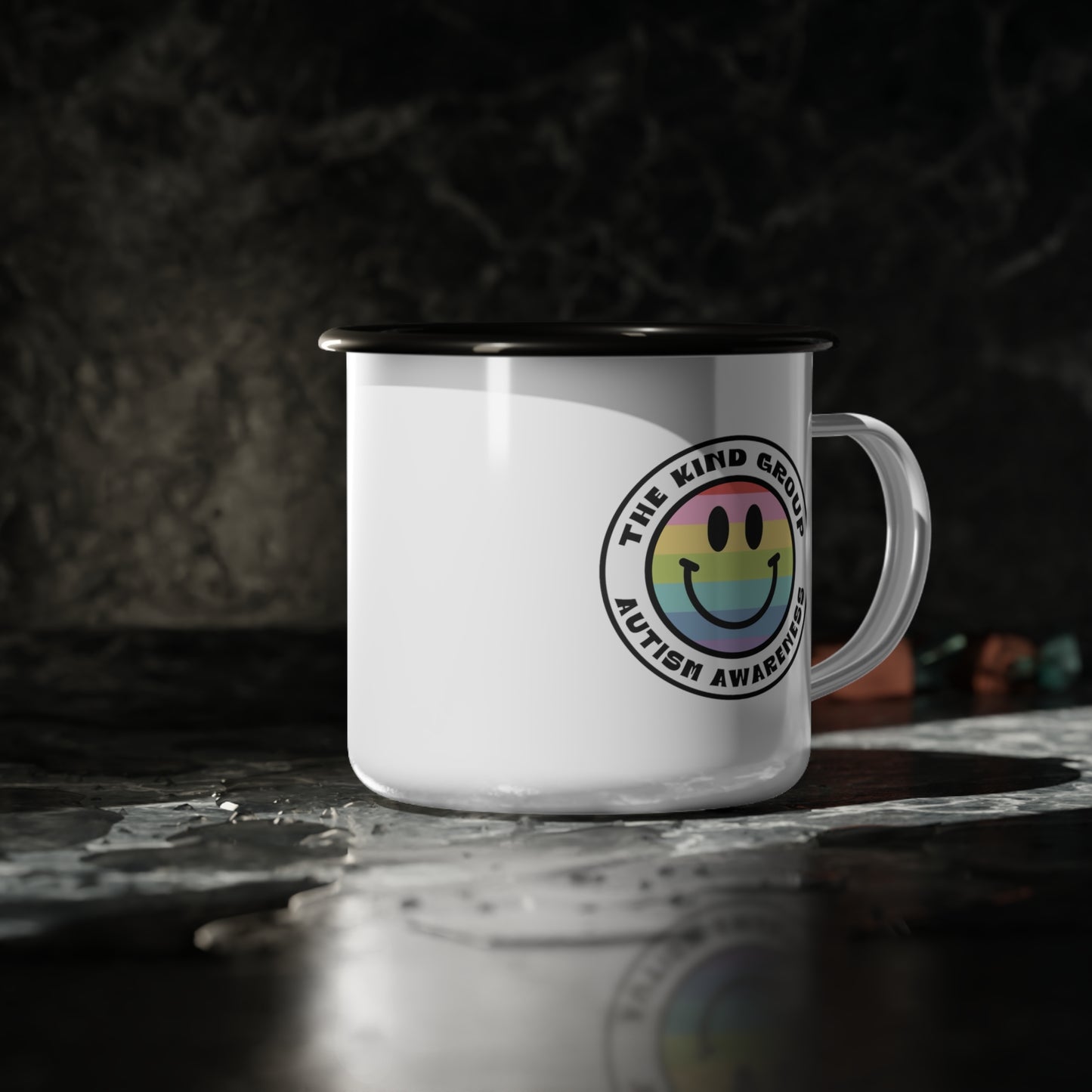 Enamel Camp Cup Positive Vibes