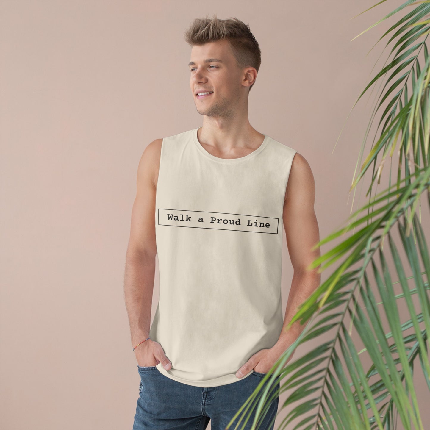 Unisex Barnard Tank Walk a proud line