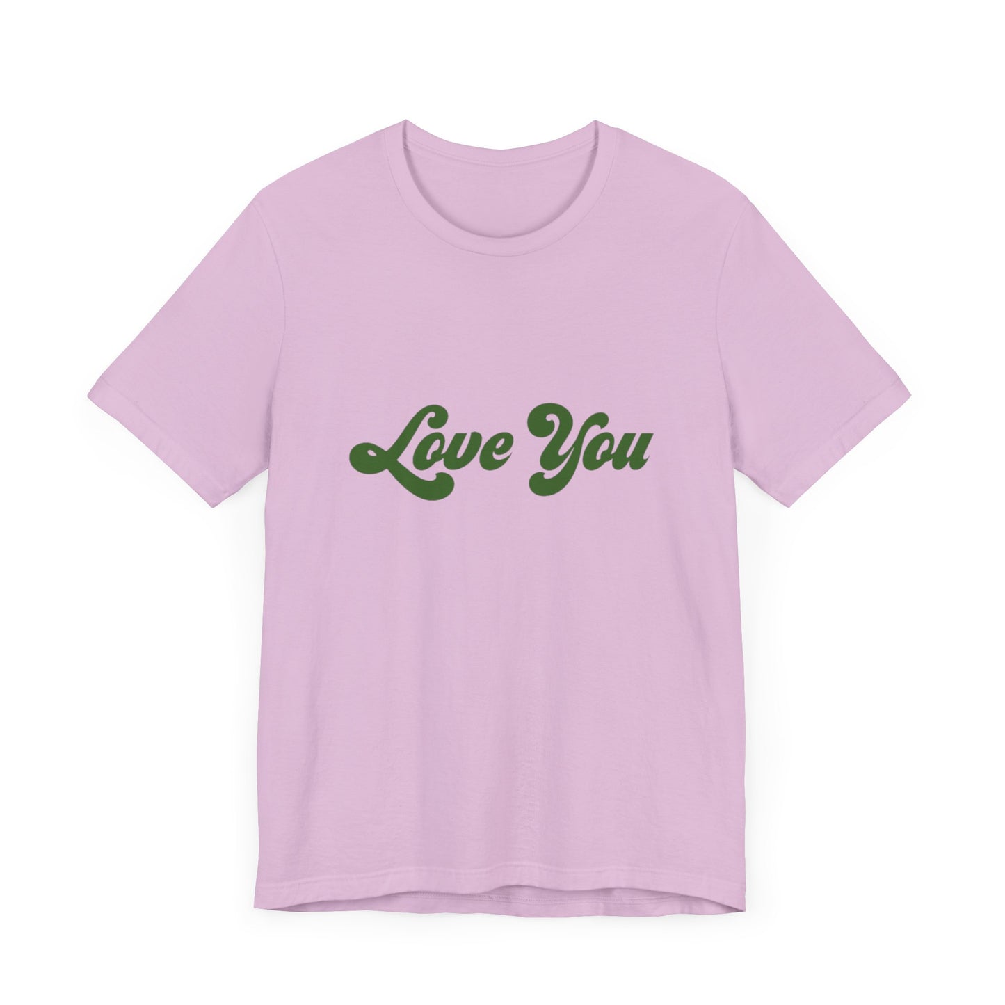 Unisex Jersey Short Sleeve Tee Love You