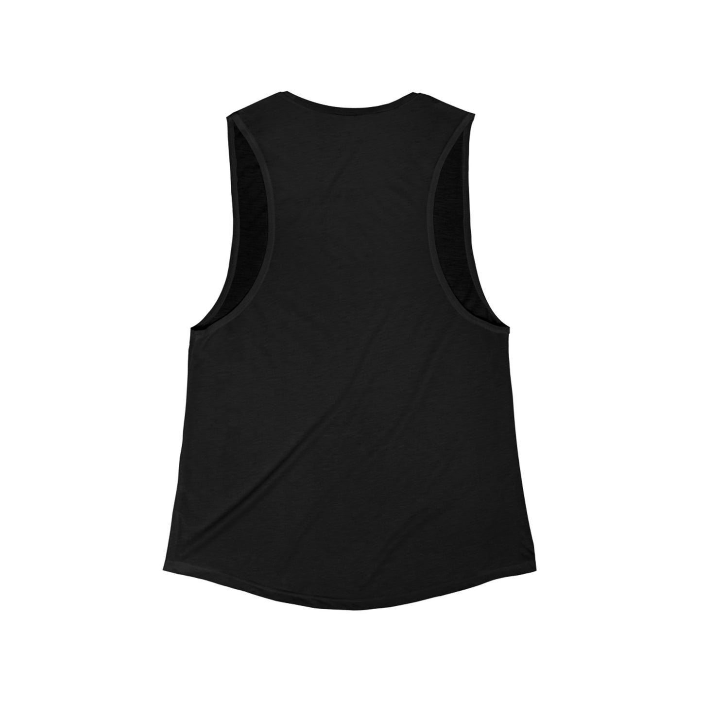 Women's Flowy Scoop Muscle Tank Smiles and Stars