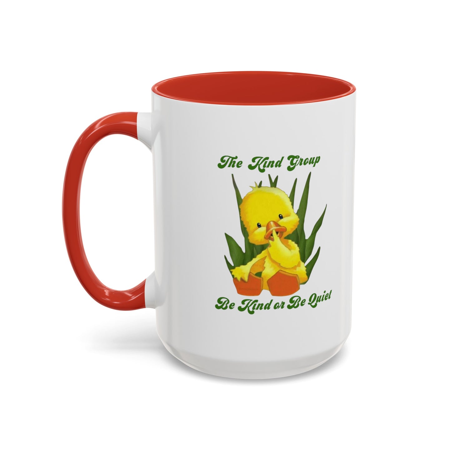 Accent Coffee Mug (11, 15oz)Be Kind or Be Quiet