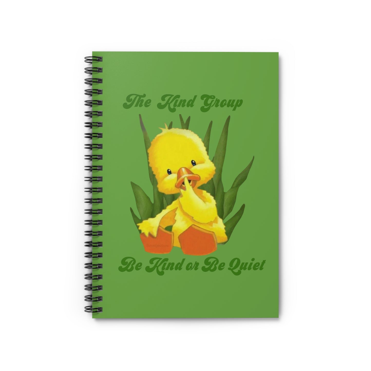 Spiral Notebook - Ruled Line Be Kind or Be Quiet