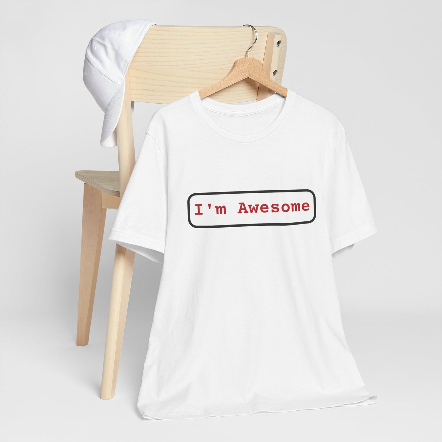 Unisex Jersey Short Sleeve Tee I'm Awesome