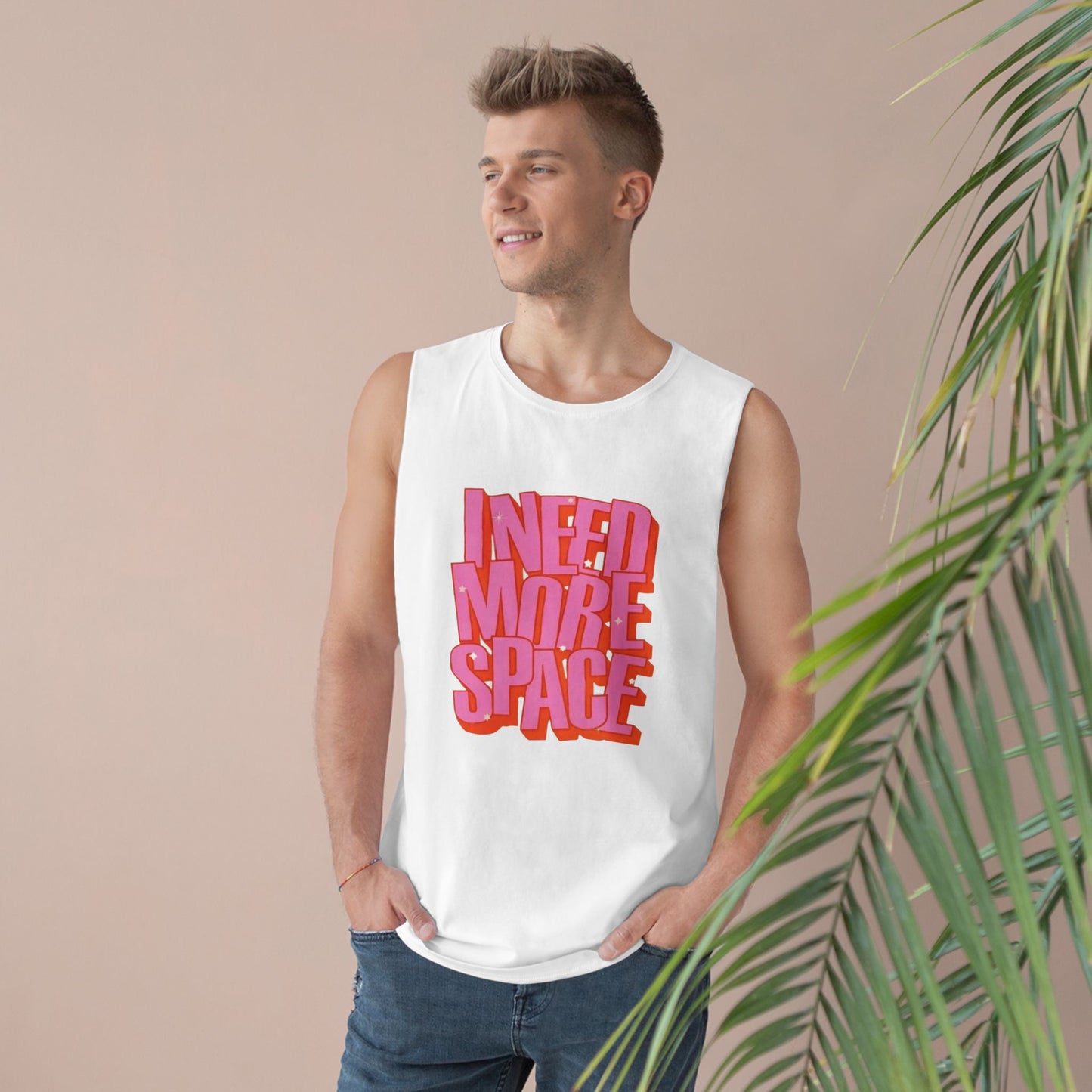 I Need More Space Unisex Barnard Tank