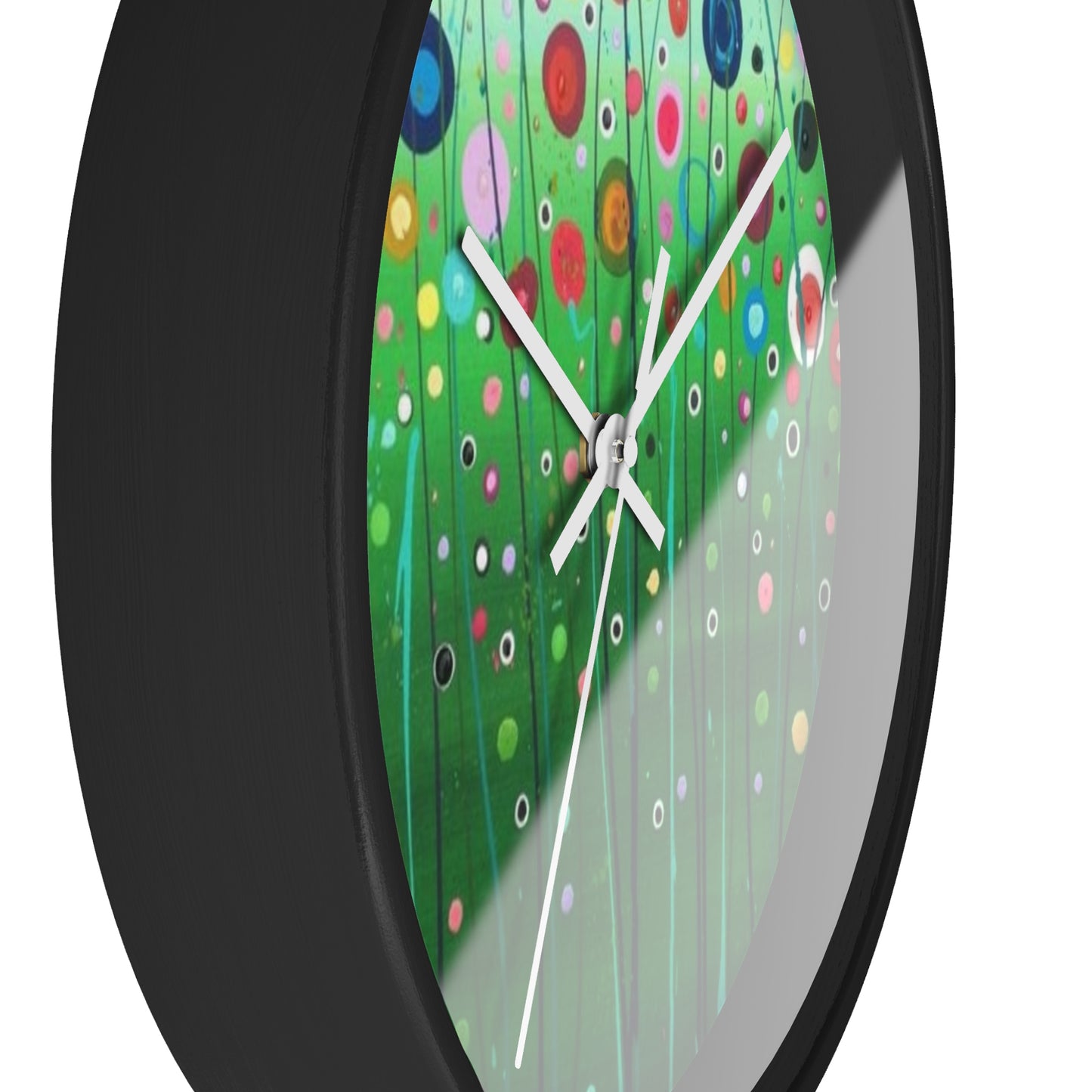 Field od Flowers Wall Clock