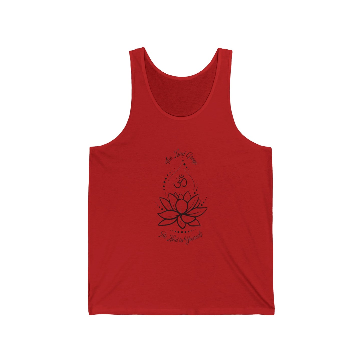 Unisex Jersey Tank Be kind to yourself