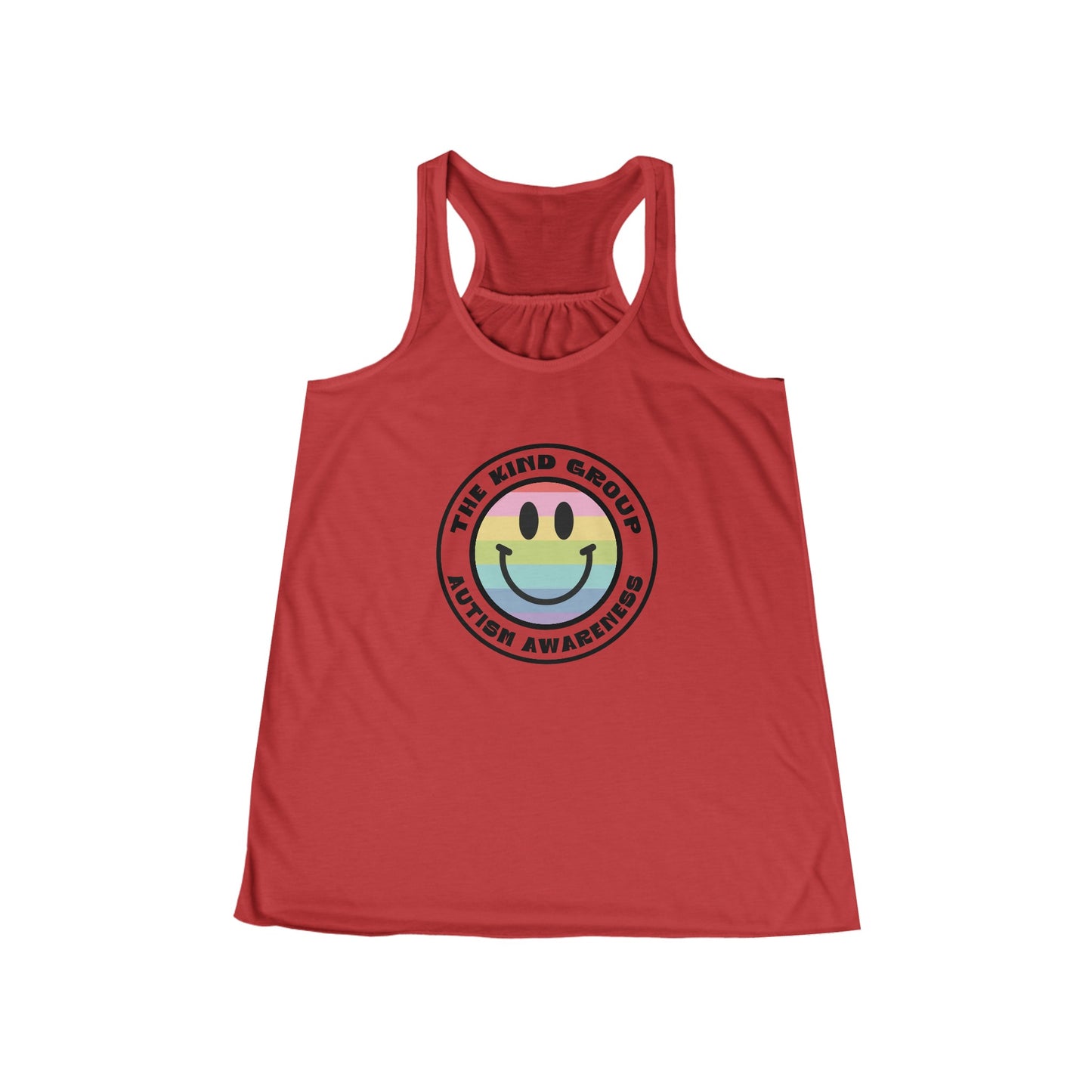 TKG Smile Logo Kindness Matters Women's Flowy Racerback Tank