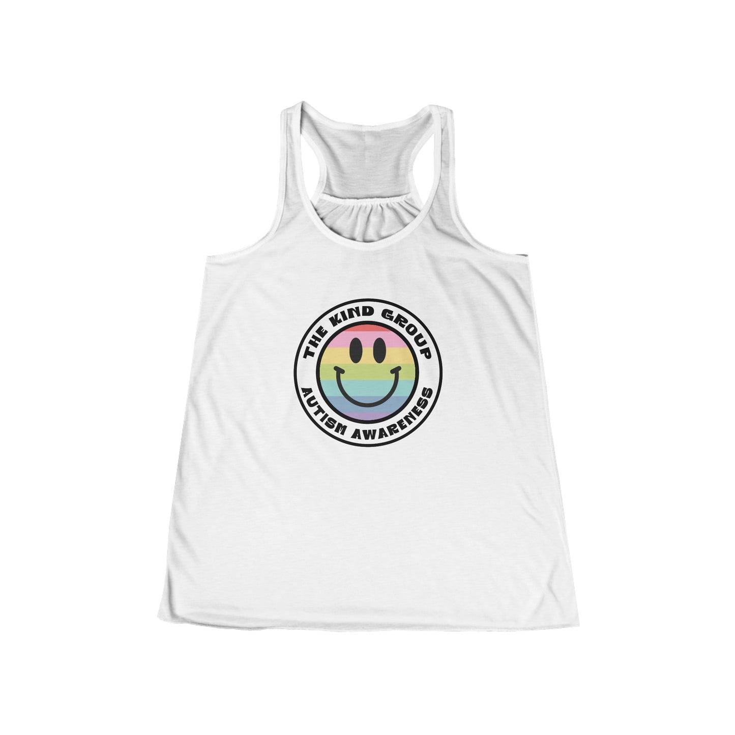 TKG Smile Logo Kindness Matters Women's Flowy Racerback Tank