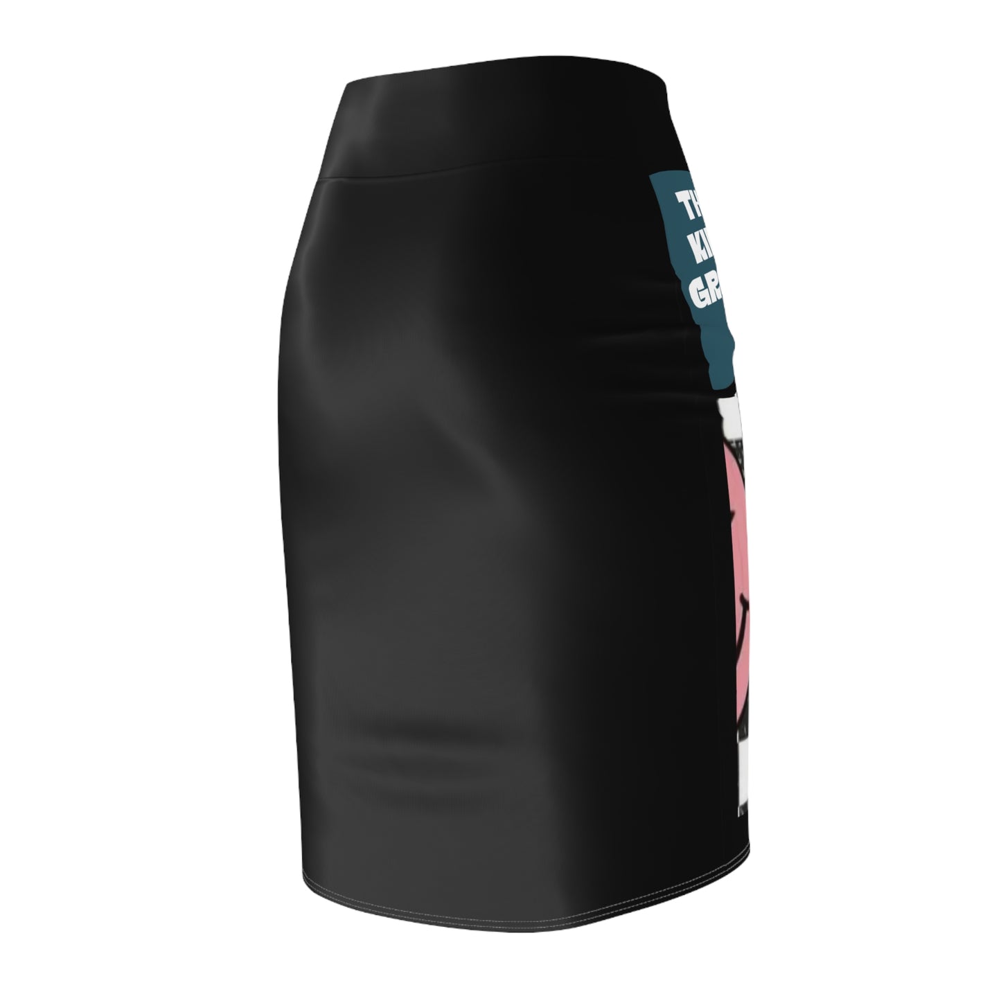 Women's Pencil Skirt (AOP) Be Kind or Be Quiet