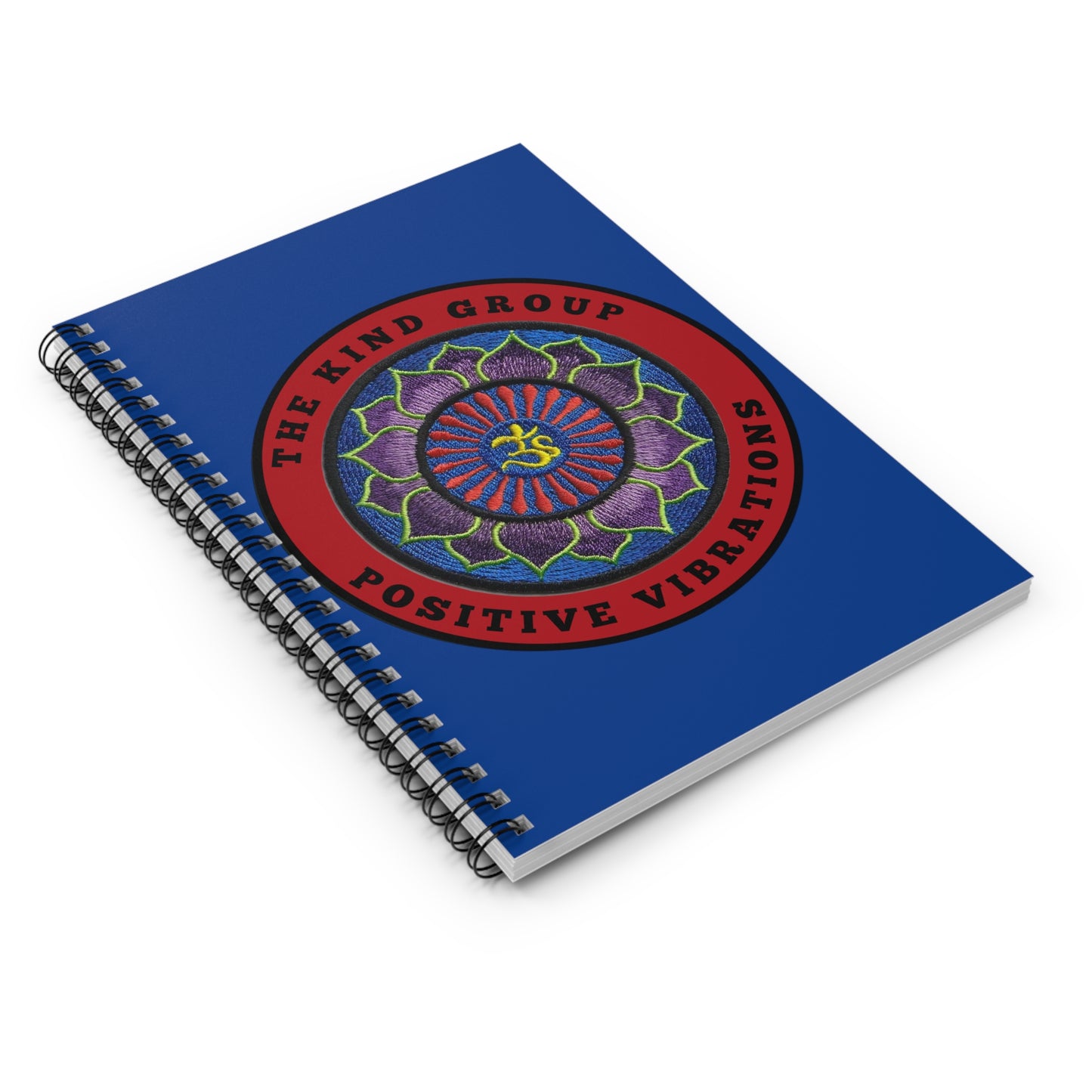 Spiral Notebook - Ruled Line Positive Vibrations