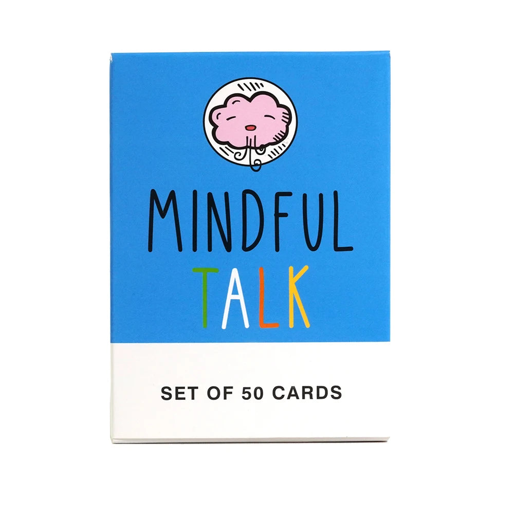 Mindfulness Talk Card Game The School of Mindfulness Game for Kids Mindful Talk Cards for Children and Parents