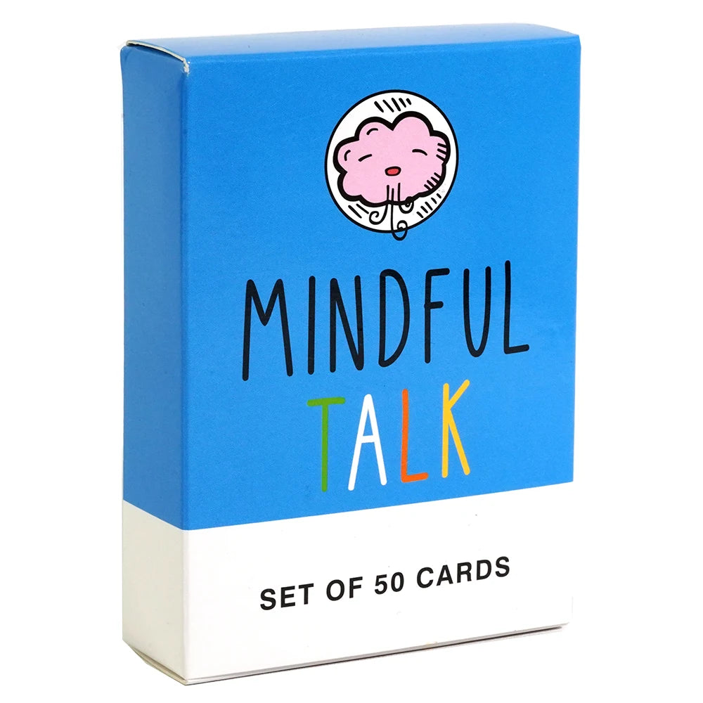 Mindfulness Talk Card Game The School of Mindfulness Game for Kids Mindful Talk Cards for Children and Parents