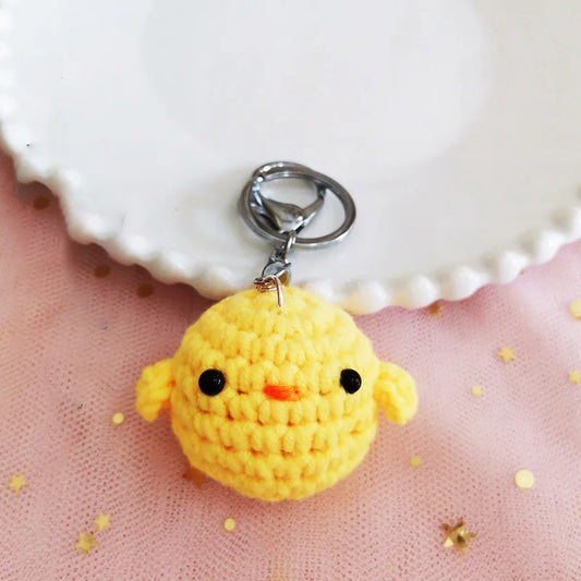 Momma Loves Chicken Cute Handmade Chicken Key Chain